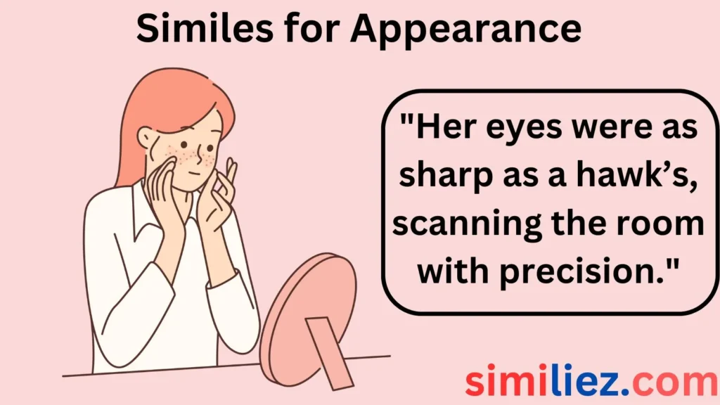 Similes for Appearance