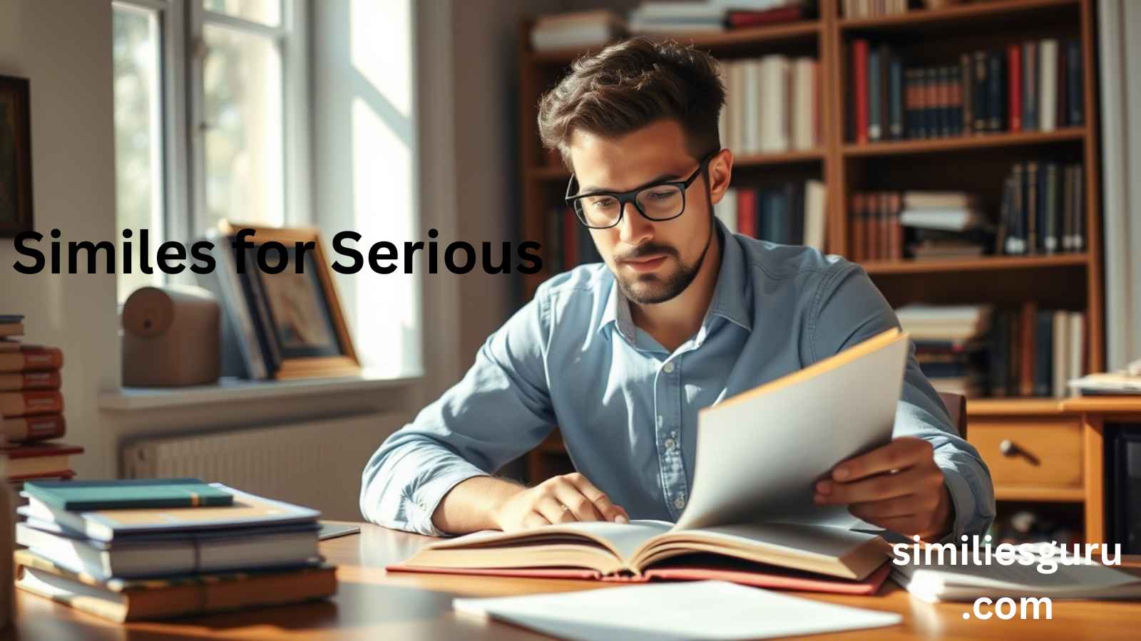 You are currently viewing 25+ Similes for Serious
