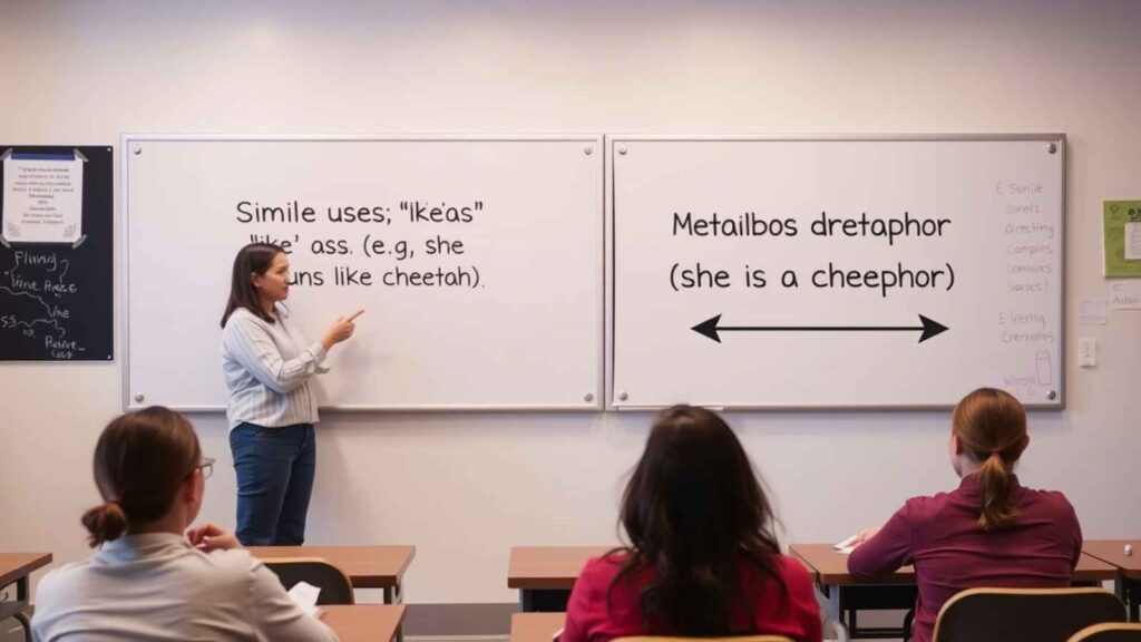 Basics: Simile vs. Metaphor