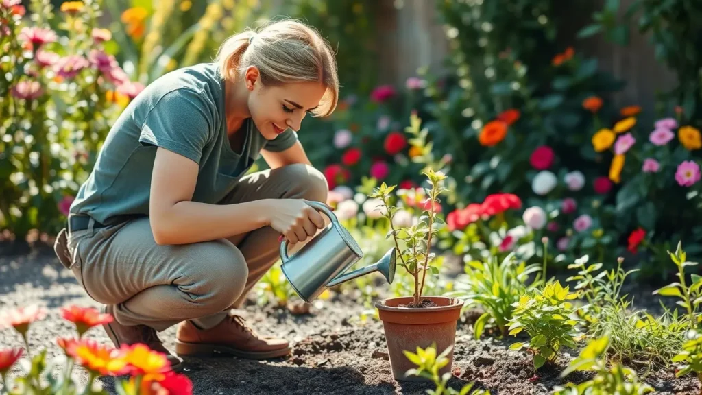 Like a gardener nurturing a delicate plant