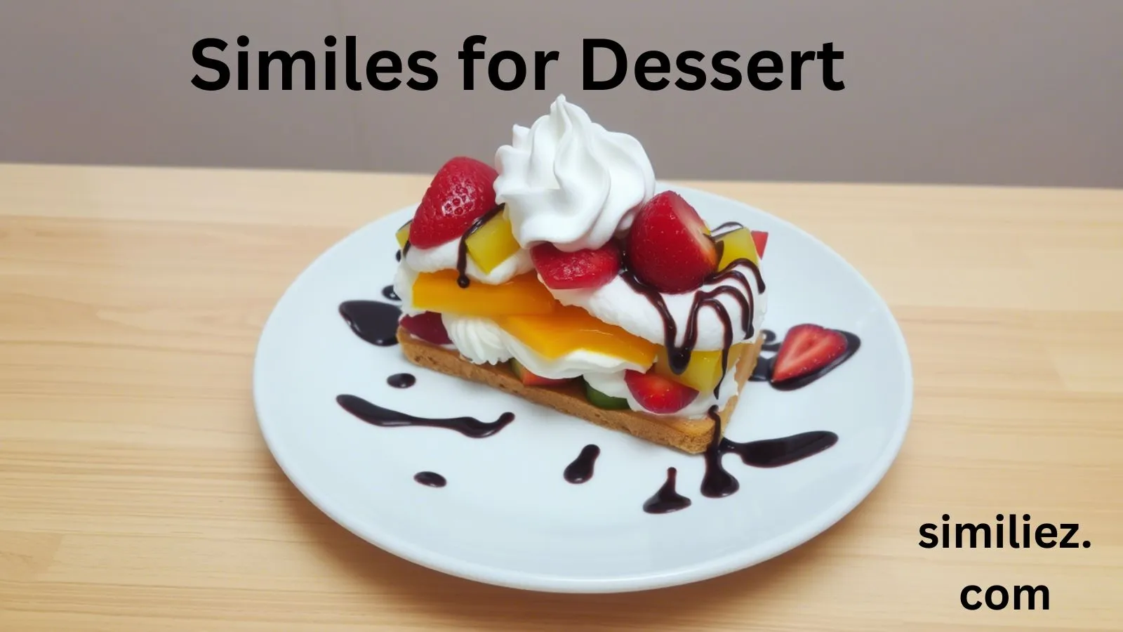 You are currently viewing 15+ Similes for Dessert