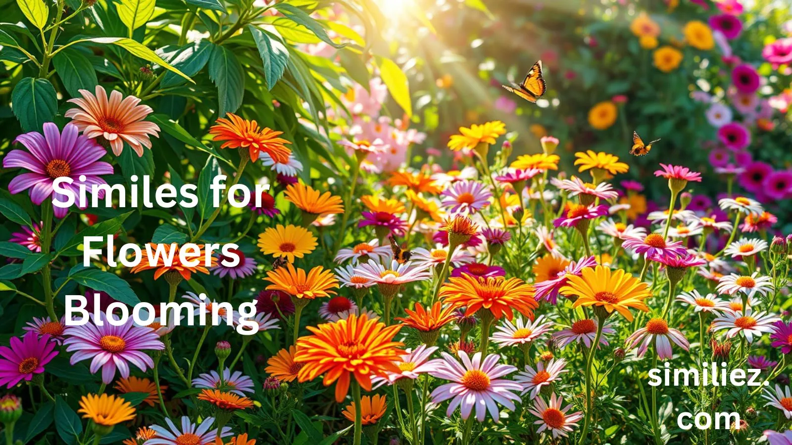 You are currently viewing 15+ Similes for Flowers Blooming
