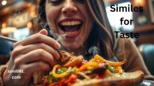 Read more about the article 10+ Similes for Taste: Exploring Polite, Professional, and Casual Alternatives