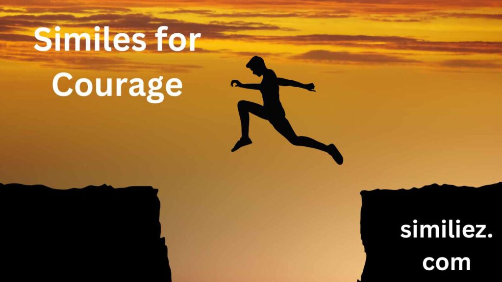 20+ Similes for Courage