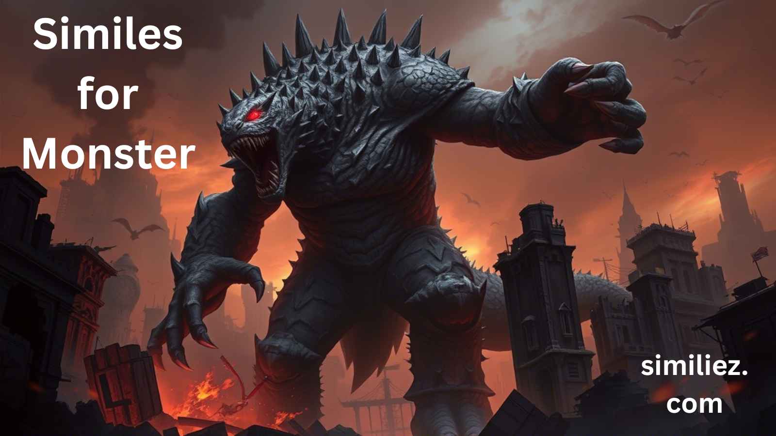 You are currently viewing 20+ Similes for Monster