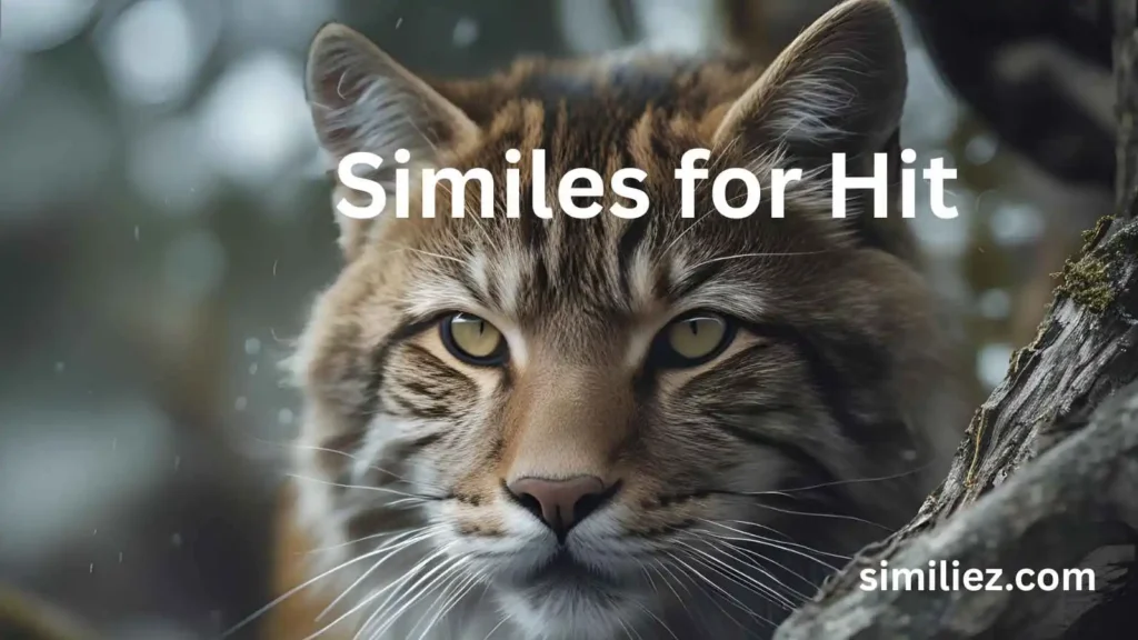 15+ Similes for Hit: Expressing Impact with Style and Nuance