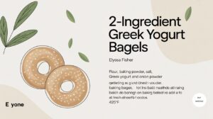 Read more about the article 🥯 2-Ingredient Greek Yogurt Bagels (High Protein, No Yeast!)